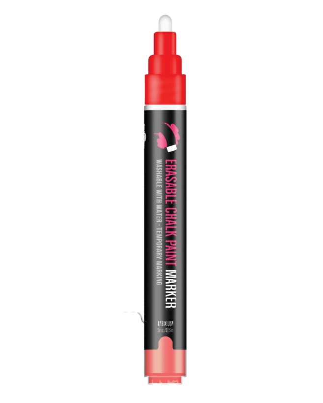Маркер крейдяний 5 мм MTN PRO Chalk Erasable червоний, SPRO0126002