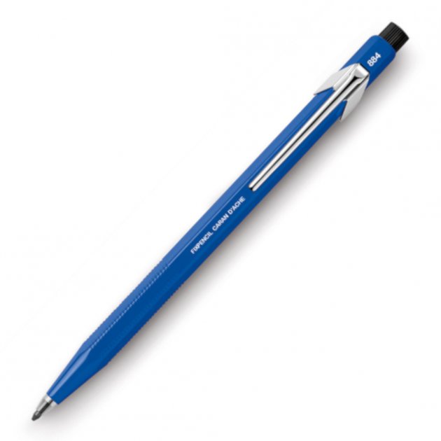 Механический карандаш Caran d`Ache Fixpencil 2 мм Синий, 884.299-blue