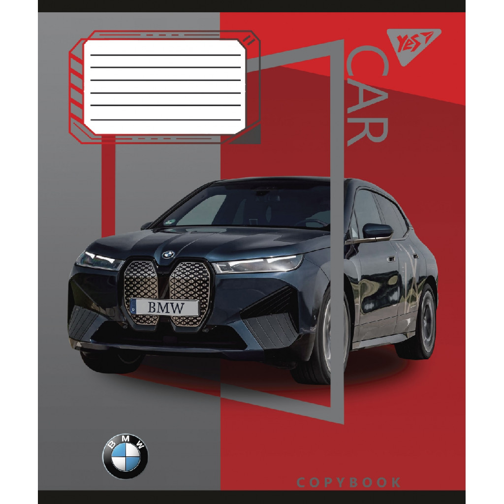 Тетрадь 48 кл. YES Colour car, 766000