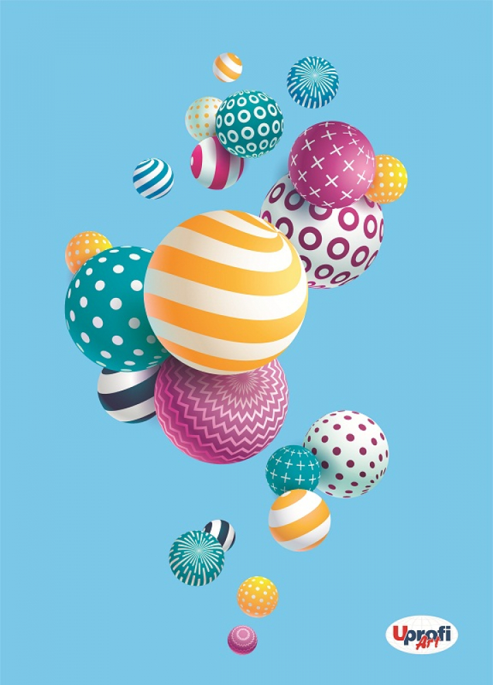 Блокнот А5 Office "Geometric ball", 900732, TM Profiplan 
