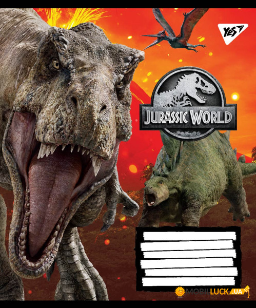 Тетрадь 60 лин. YES Jurassic World. Genetic failure, 765406