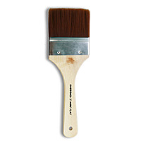 Флейц «Живопись» 6110 Синтетика плоская 3`` коричневый ворс