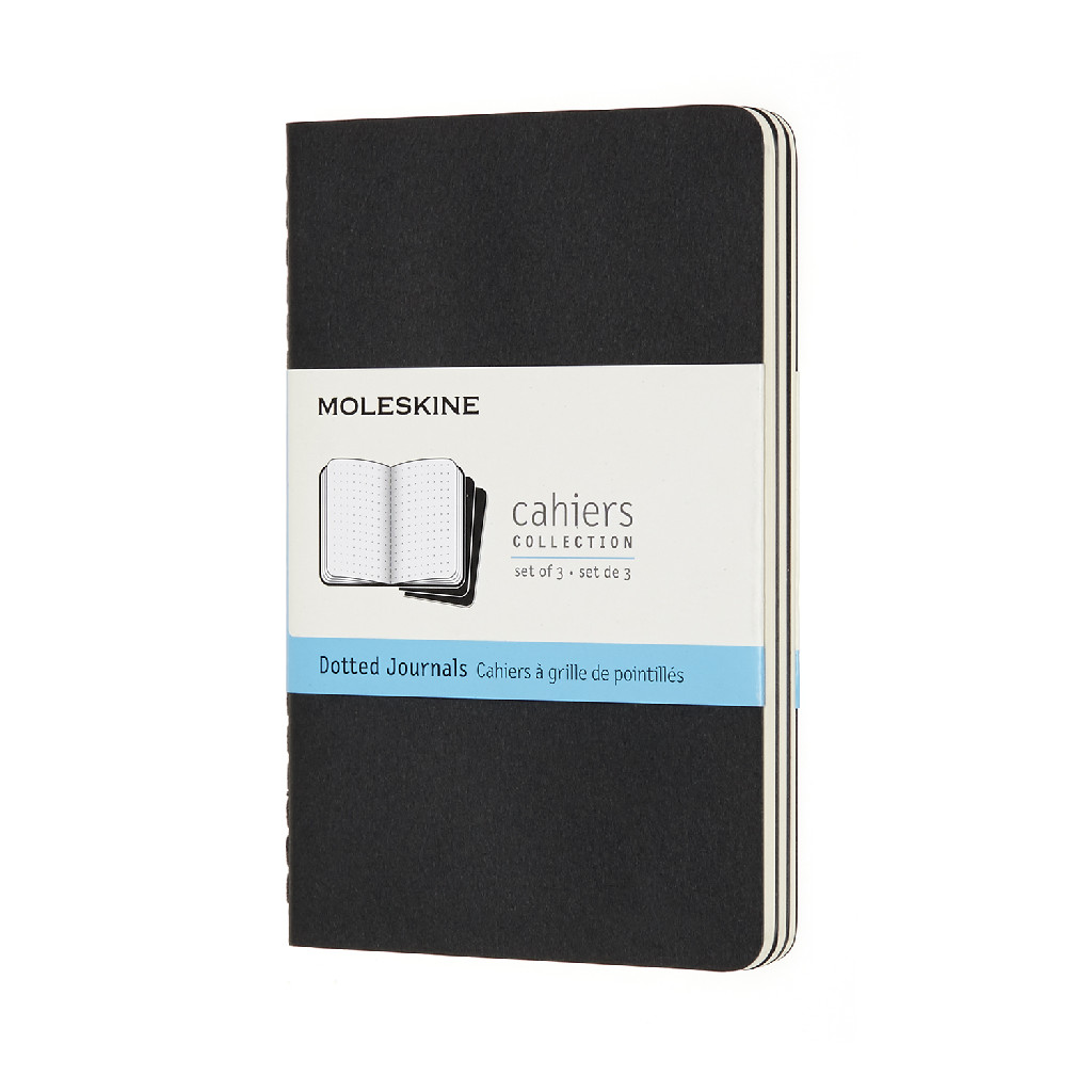 Записник Чорний кишеньк. точка, Moleskine Cahier, QP314