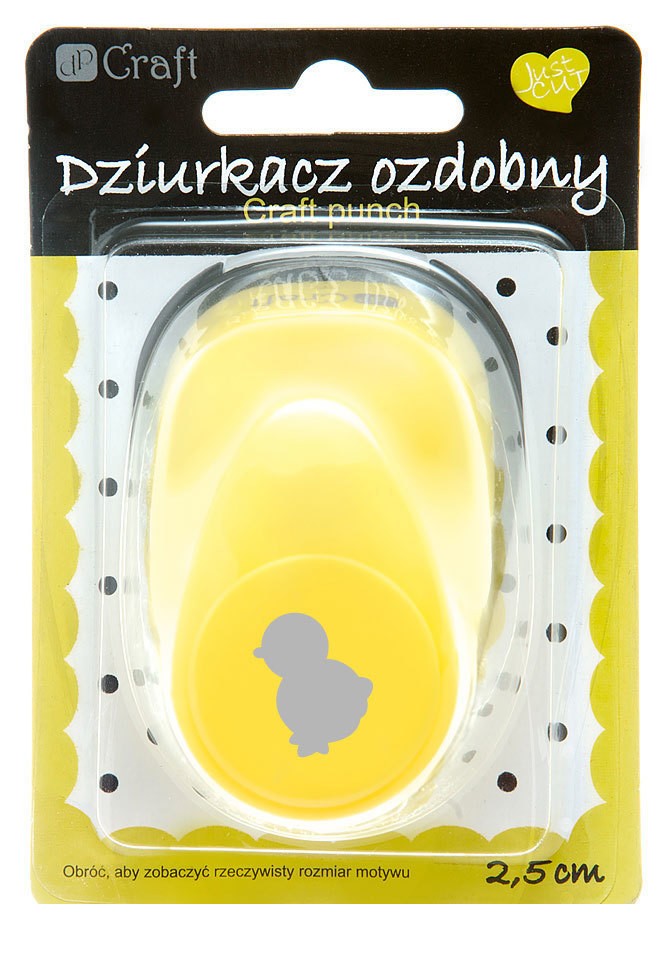 Фігурний дирокол 2,5 см Курчатко, JCDZ-110-094 DpCraft