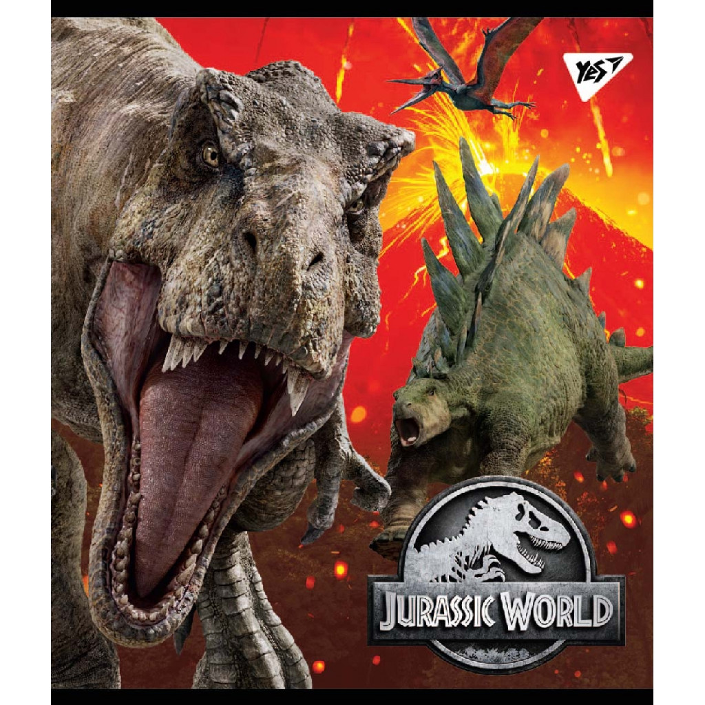 Тетрадь 96 лин. YES Jurassic World. Genetic failure, 765410