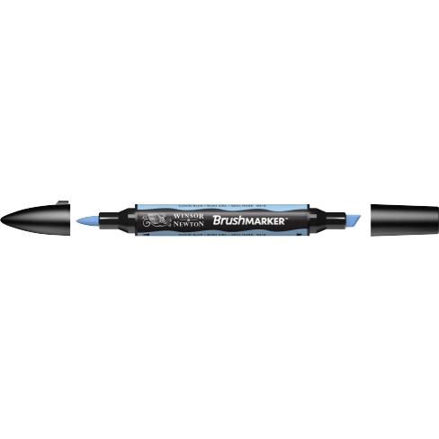 Маркер двосторонній Brushmarker, Хмарно-синій, 0204378 W&N