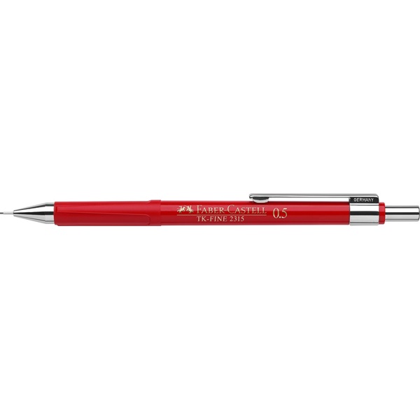 Карандаш механический TK-Fine 2315 0,5 мм красный, 231521 Faber-Castell