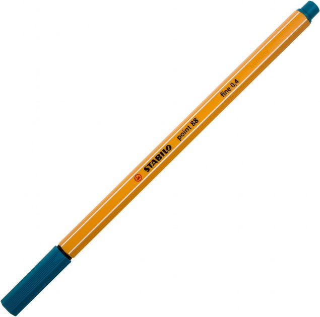 Ручка капилярная бирюзовая Stabilo point 88, 88/51 (3894)