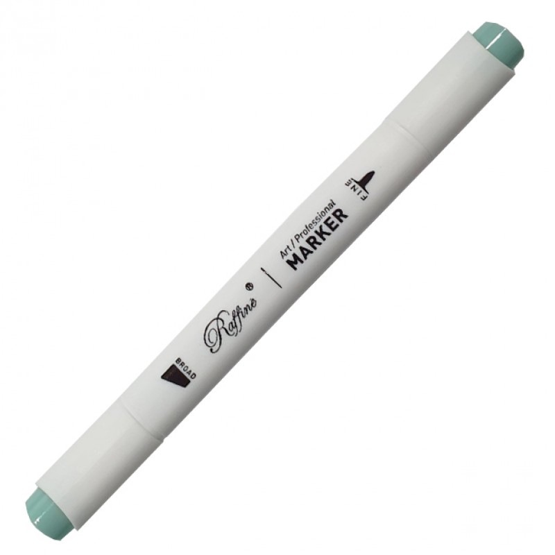 Скетч-маркер двосторонній Raffine Dusty jade green (B922), 7800-6CB Marco