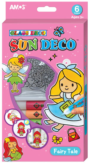 Набір для творчості Sundeko "Казка" 6 кол.10,5 мл., SD10P6-F