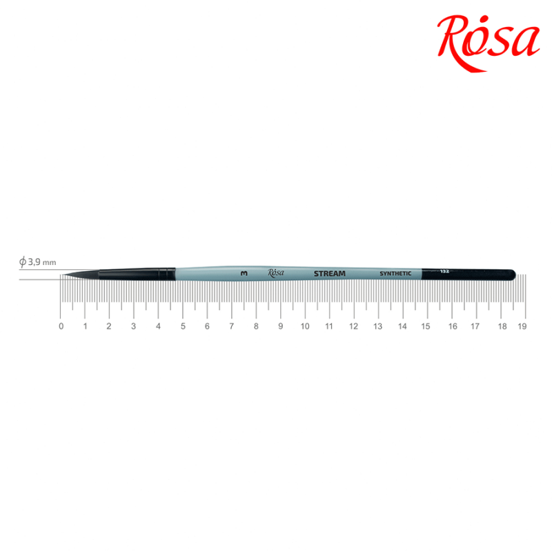 Синтетика круглая STREAM 132 №3, к.р. кисть ROSA