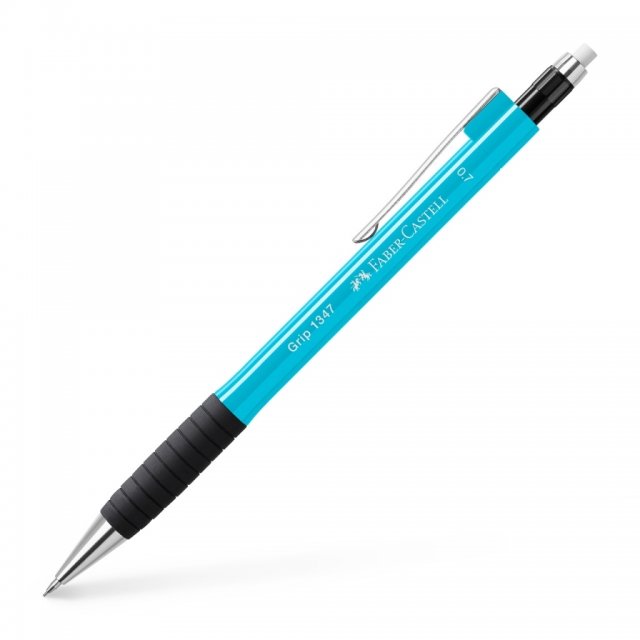 Карандаш механический 0,7 мм Grip светло синий 1347, 134713 Faber-Castell