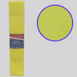 Папір гофр. 55% св-жовтий 20 г/м2 (50*200 см), 55-8014KR