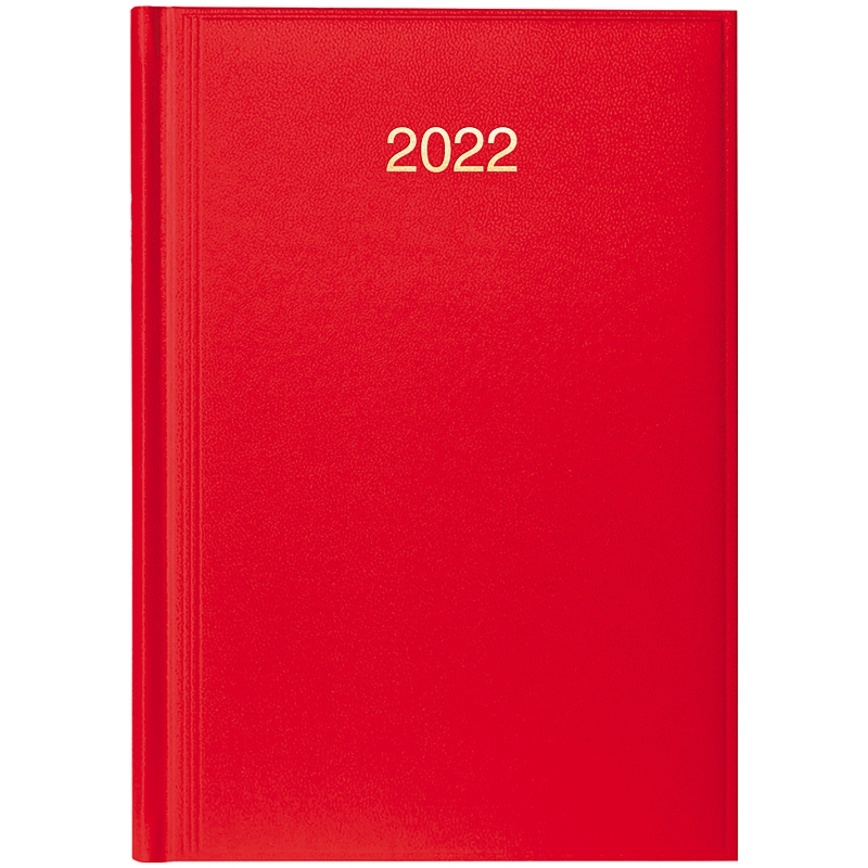 Ежедневник 2022 стандарт, Miradur, ярко-красный, 73-795 60 232