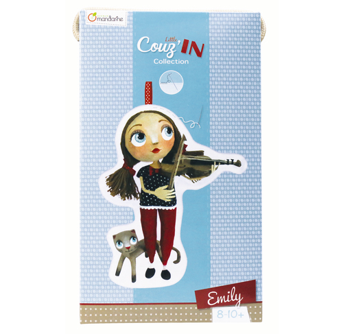 Набір для творчості - Підвіска "Маленька лялька Emily" (8-10+ років), CO115O ТМ "Avenue Mandarin"