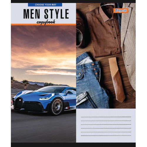 Зошит 48 кл. 1В Men style, 765466