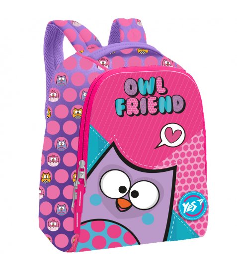 Рюкзак детский YES К-37 "Owl Friend", 558525
