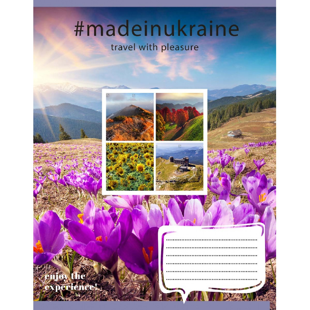 Зошит 24 кл. 1В Made in Ukraine, 765676