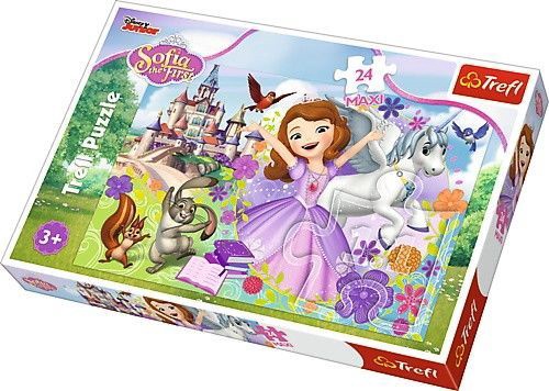 Пазл "24 Maxi" - Барвистий світ Софії / Disney Sofia the First, Trefl, 14270 2