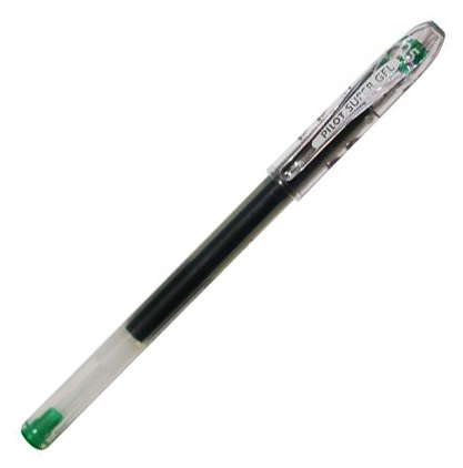 Ручка BL-SG-5-G супер гель Pilot (зеленая)