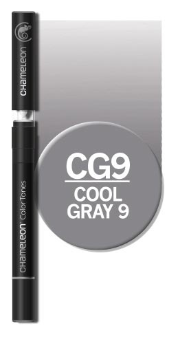 Маркер Chameleon - Cool Grey 9 (холодний сірий), CG9