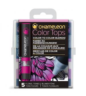 Набор блендеров Chameleon 5 шт - Floral Tones (растительные тона), CT4512 4