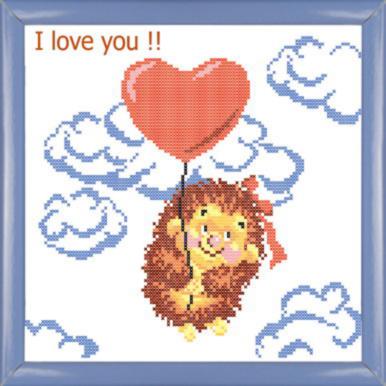 Канва с нанесенным рисунком 20*20 см, РТ 013