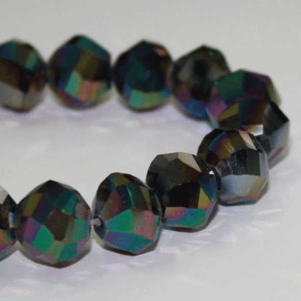 Ожерелье хрустальное на нитке, 11393 RAINBOW Crystal Art