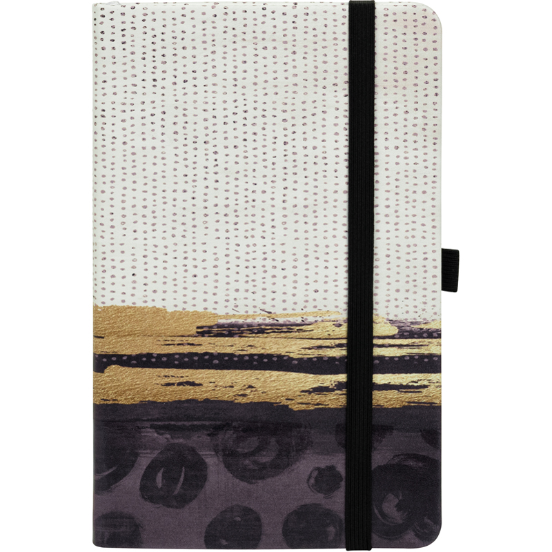 Книга записна Partner 96 арк. 125*195, Black dots, 8617-04-A