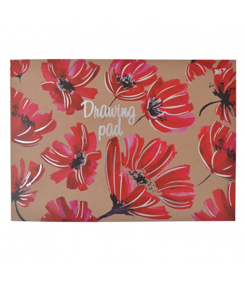 Альбом для малювання А4 30 арк./100 "Watercolour flowers" склейка, Yes (1283)