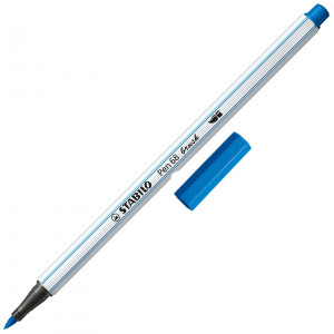 Ручка Stabilo Pen 68 brush 41 dark blue, 14.2478