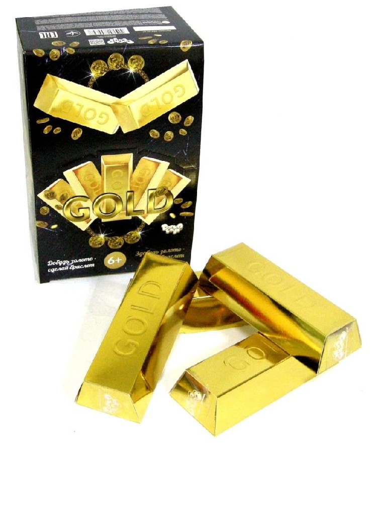 Набір для проведення розкопок "Gold" злиток малий (12), GEX-02-01