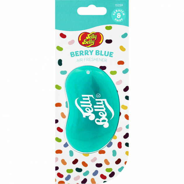 Освежитель воздуха 3D "Голубика" Jelly Belly, 15259