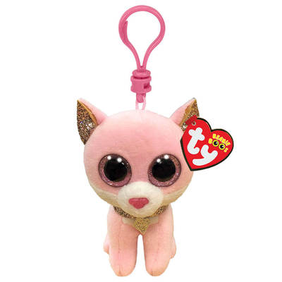 Іграшка м`яка TY Beanie Boo`s Рожеве кошеня "Fiona" 12 см, 35247