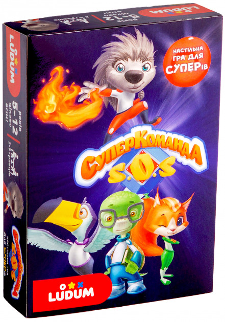Игра настольная "Суперкоманда SOS" Суперкоманда, LS3046-52