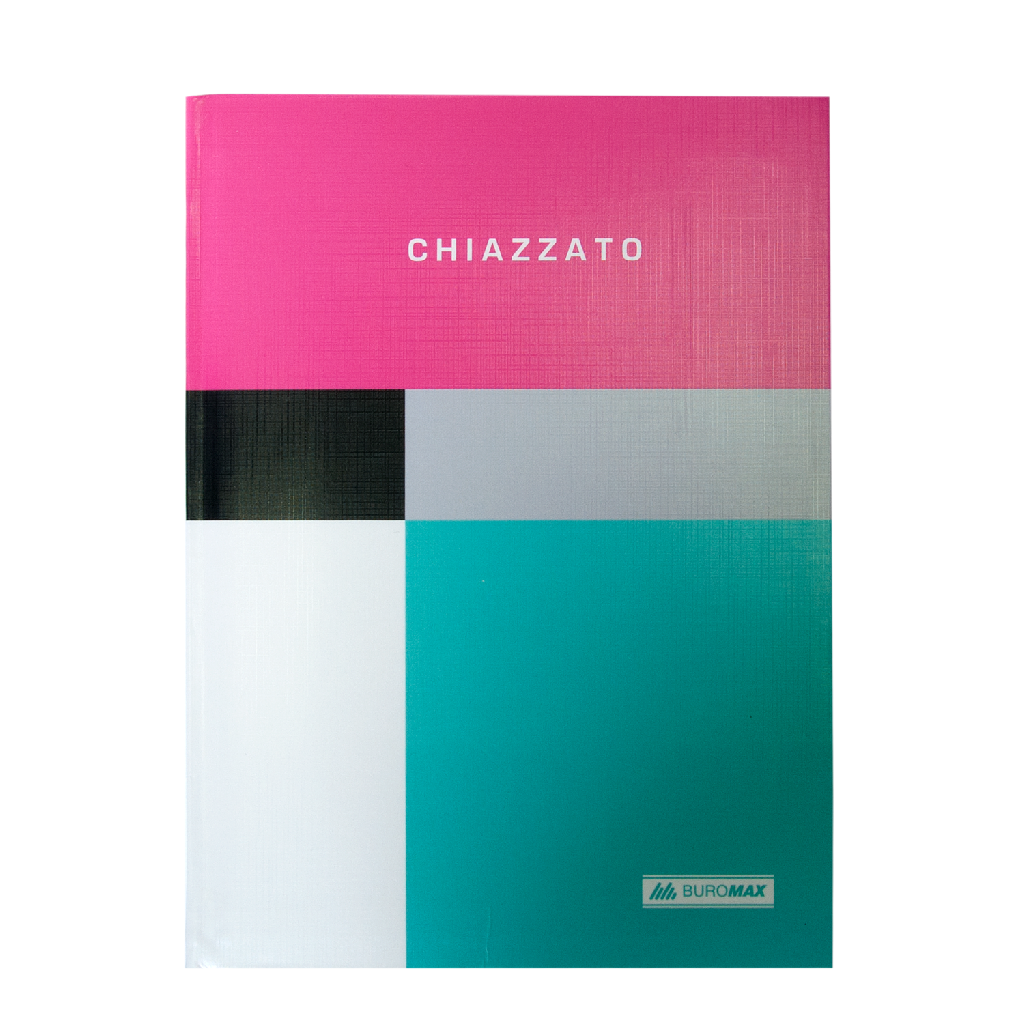 Блокнот А5 80 арк "Chiazzato", кл., инт. обкл., мат. лам., рожевий BM.24522102-10