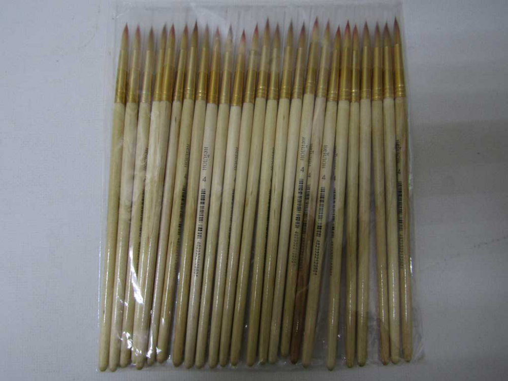 Кисточка нейлон №4, 4-K-N