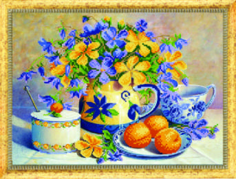 Схема для вышивания бисером СБ-105 33,5*24 см на авторской канве ТМ "Чарівна мить"