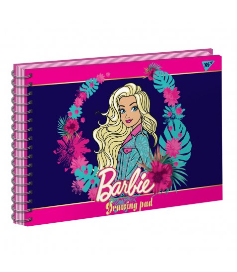 Альбом для малювання А4 20 арк./100 "Barbie" на спіралі, 130441 Yes