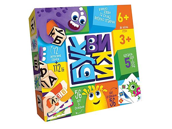 Игра настольная "Буквики" укр (10), G-BU-01U