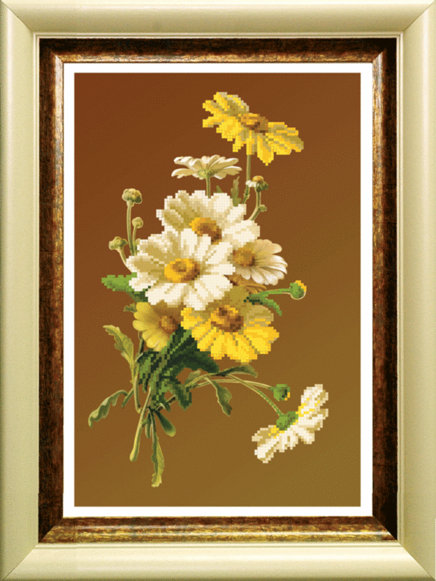 Схема для вышивания бисером СБ-005 31*20 см на авторской канве ТМ "Чарівна мить"