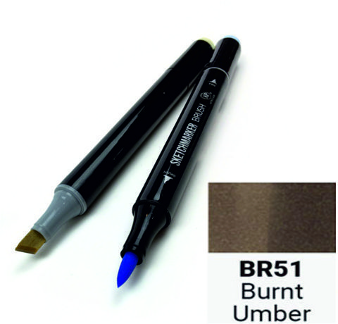 Маркер двосторонній SKETCHMARKER Brush Палена умбра, SMB-BR51 3