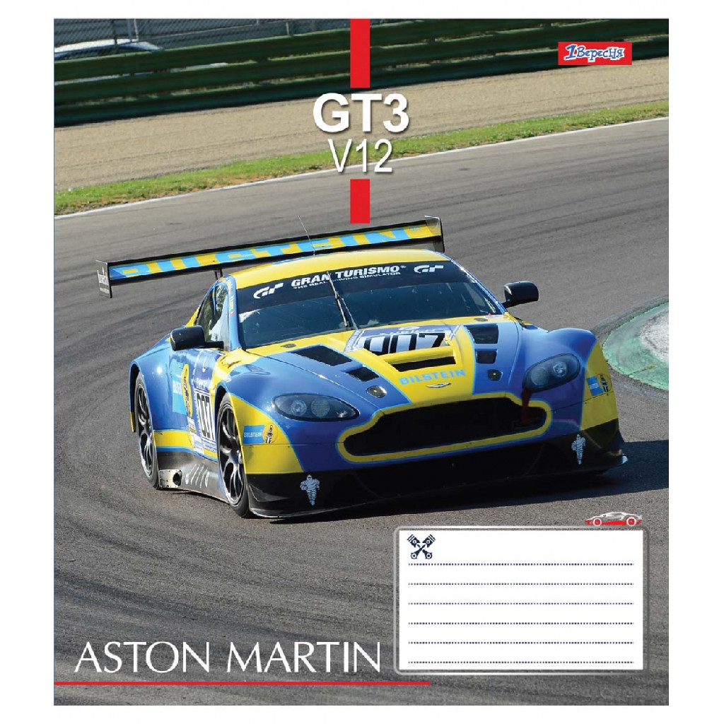 Зошит 36 лін. 1В Racing car, 764934