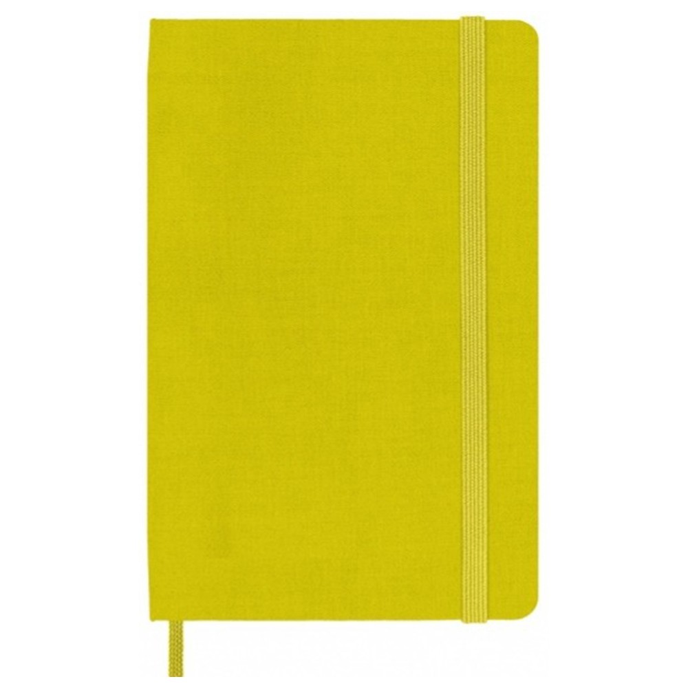 Записник Солом’яно-жовтий кишеньк. лінійка, Moleskine Silk, MM710M6SILK