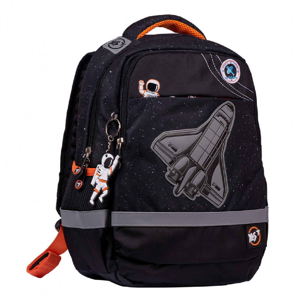 Рюкзак школьный YES S-52 "Explore the universe", черный, 557955