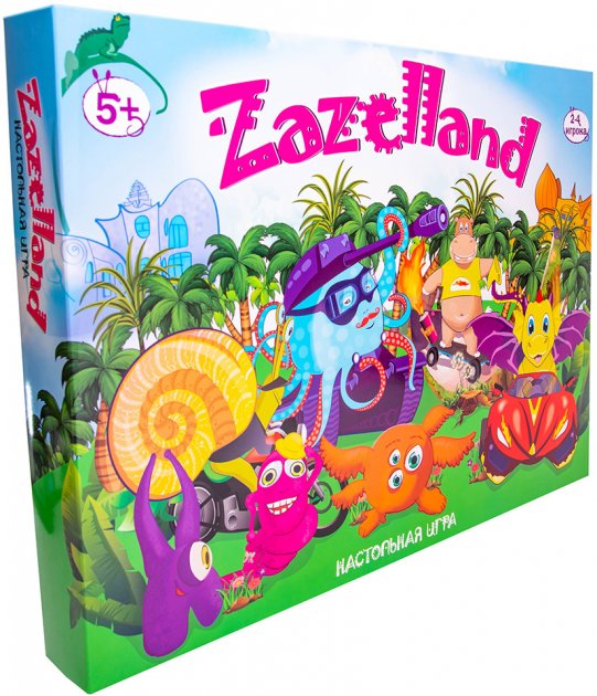Игра настольная "Zazelland" (рус) 30213, ТМ "Strateg" 