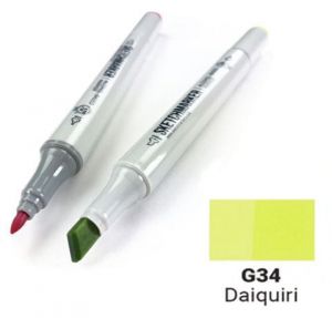 Маркер SKETCHMARKER, 2 пера: долото и тонкое, Daiquiri - Дайкири, SM-G34 3