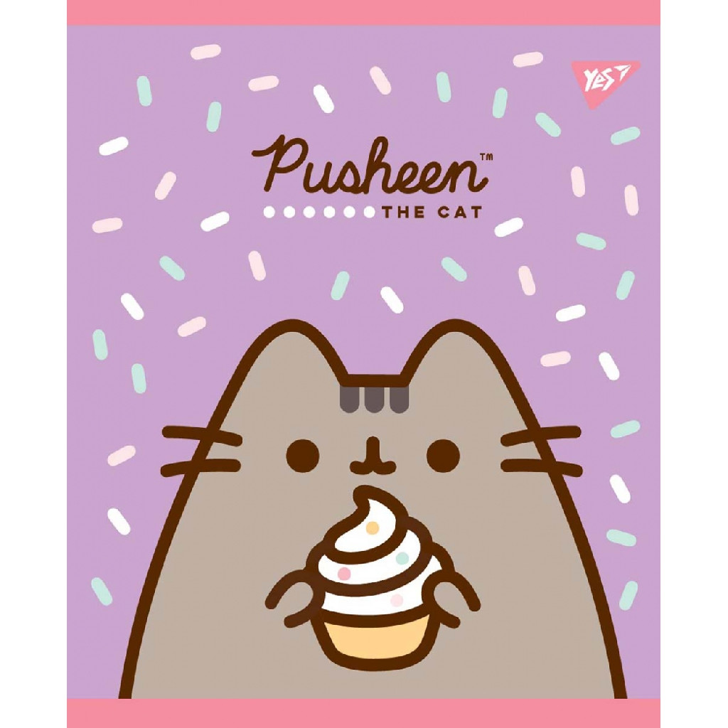 Тетрадь 18 кл YES "Pusheen. Sweet cat", 765191