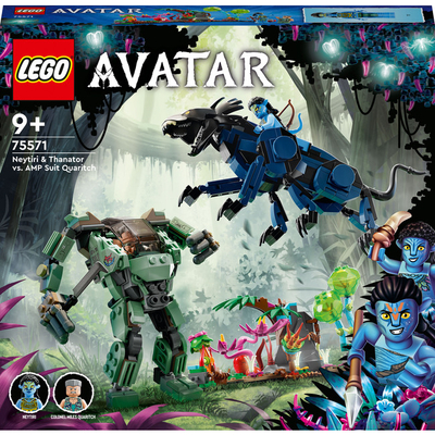 Конструктор Lego Avatar "Нейтірі та Танатор проти Куарітча у скафандрі УМП", 75571