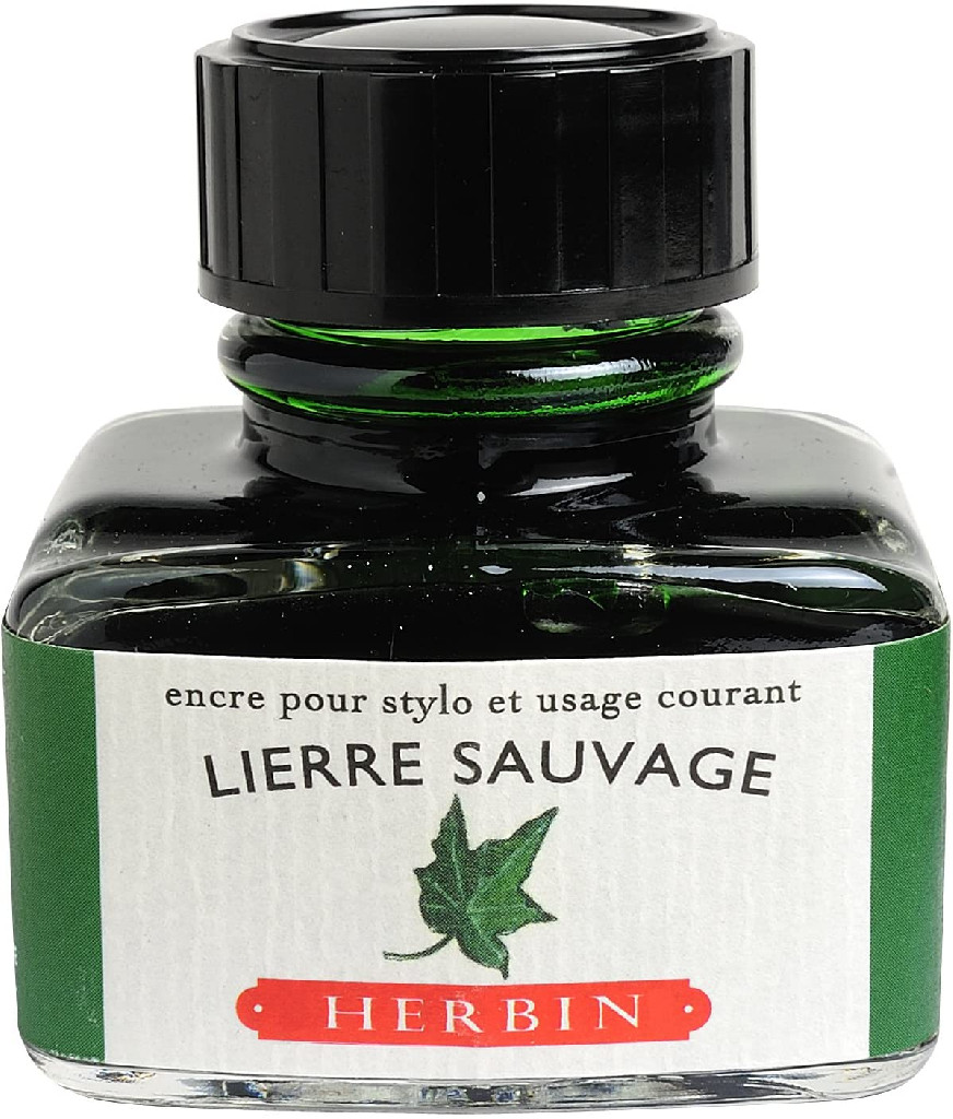 Чернила для автоматической перьевой ручки 30 мл, дикий зеленый плющ, 13037T